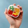 Portable Pill Box 8 Compartments Pill Case Square Pill Organizer  Travel