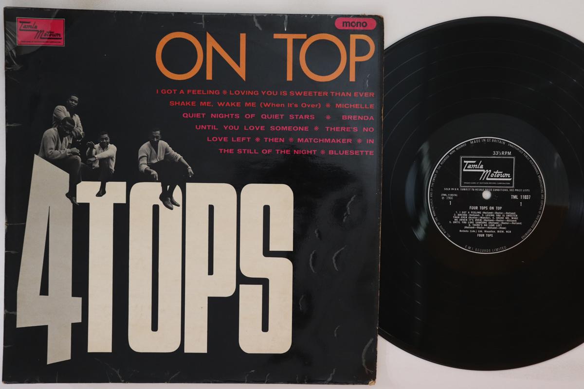 

LP Record FOUR TOPS Four Tops On Top TML11037 TAMLA MOTOWN 1966 UK SoulFunk Used