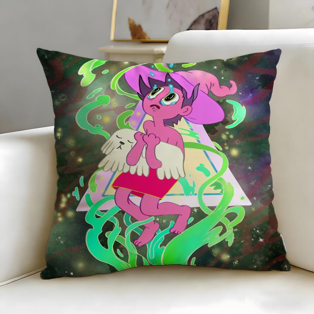 animated series The Midnight Gospel Cushion Cover Soft & Easy-Wash Pillow Case – Versatile for Couch, Bed, Travel and Office