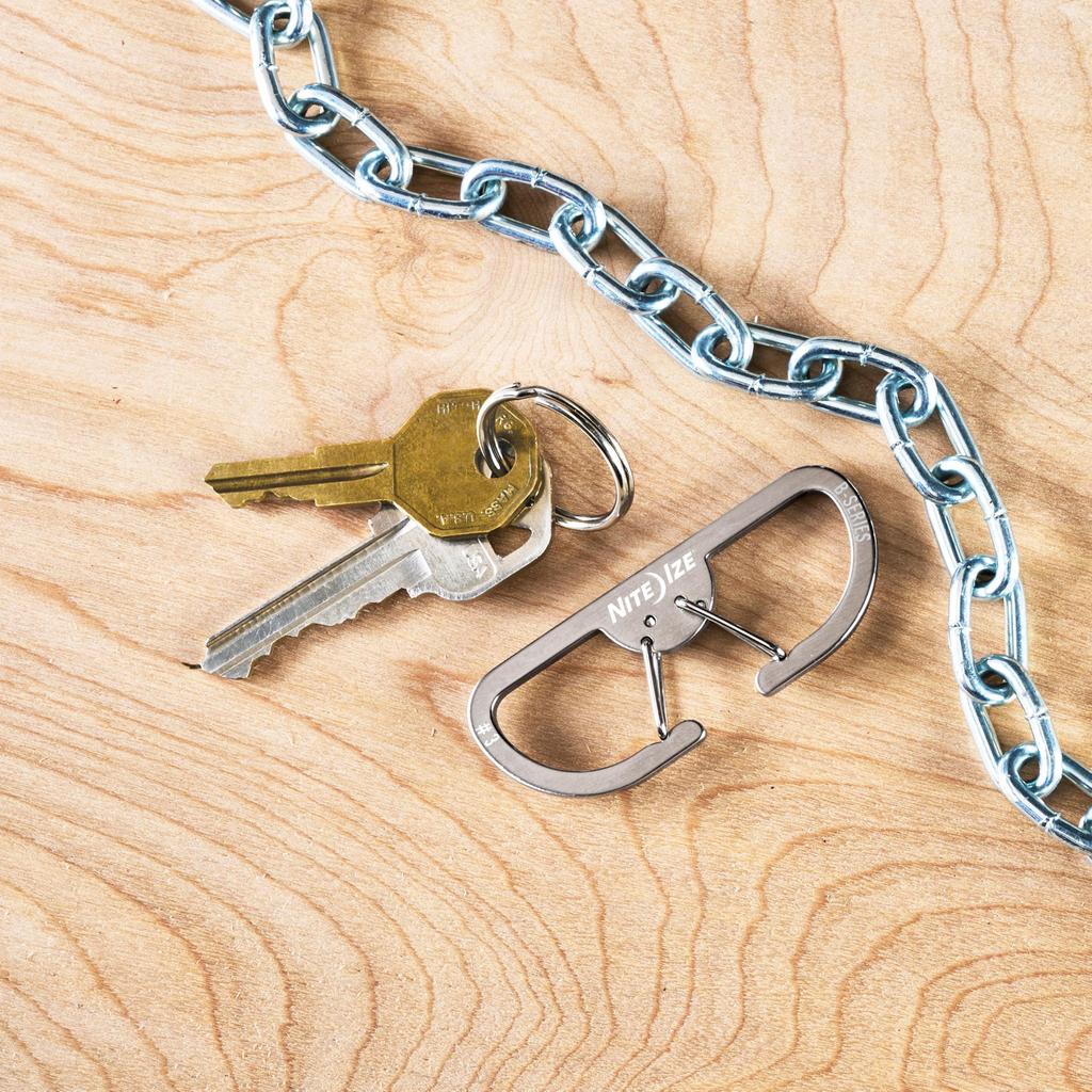NITEIZE B Carabiner Stainless Steel Silver #3