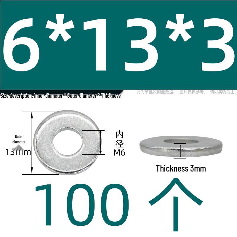 Ultra-Thick Galvanized Flat Washer Shim for M5-M30 Bolts