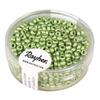 Rocaille Beads Metallic Frosted Lime Green 2.6 Mm 17 G