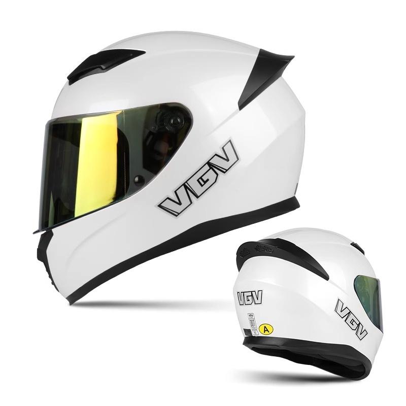 Full face motorcycle helmet suitable for both men and women - dual sunshades, safe and reliable, high-quality materials, multipl