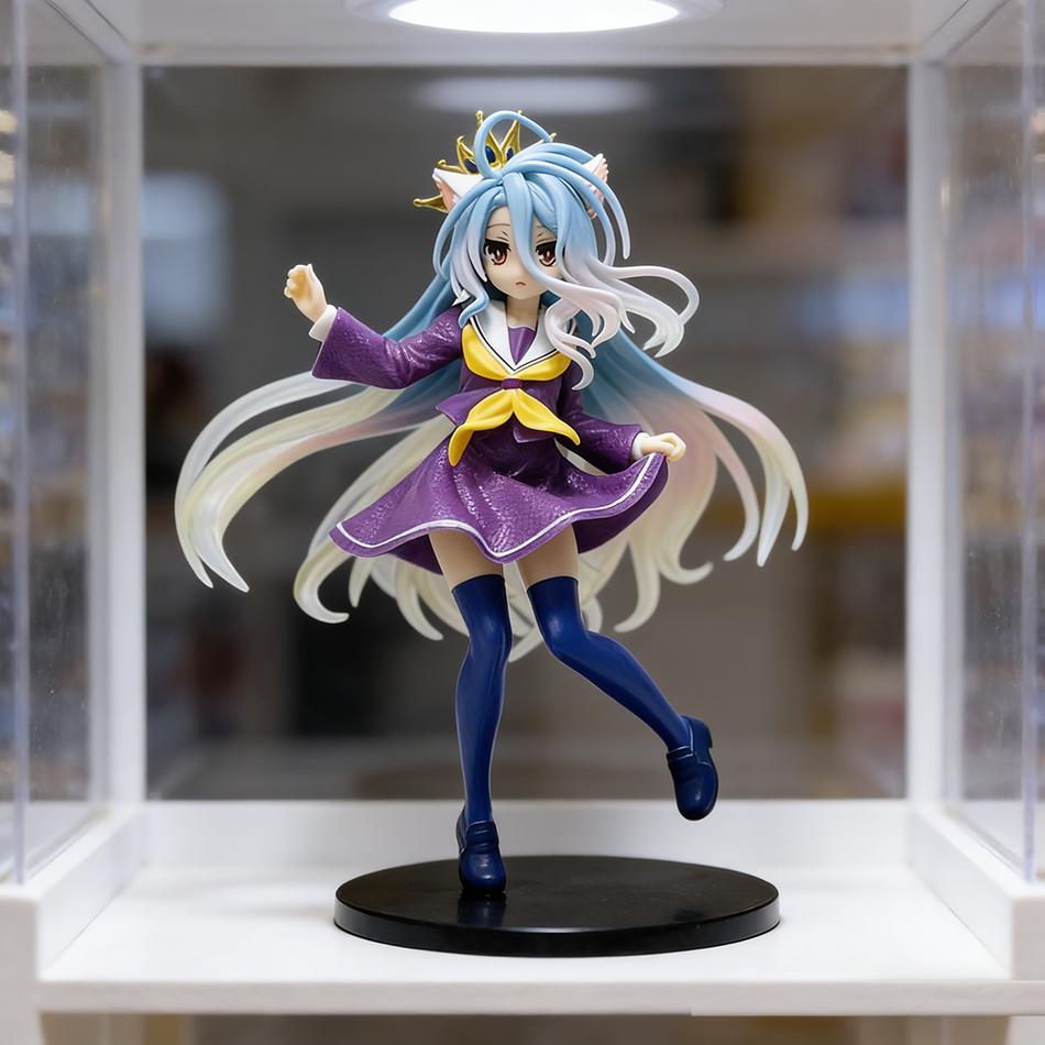 PVC Toy Gifts Anime NGNL No Game No Life White "Figure Anime Anime Action Figures Model Collection Ornament Anime Model Toy Gift