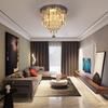 German Warehouse Contemporary LED Ceiling Lamp with Crystal Simple Indoor Illumination
