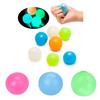 Vibrant 6cm Glow In The Dark Ceiling Bouncing Ball Stress Relief Toy For Everyone