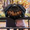 1PC Viking Theme Umbrella Portable Folding Umbrella Iron Frame Hole Bone Structure Outdoor Home Umbrella A3