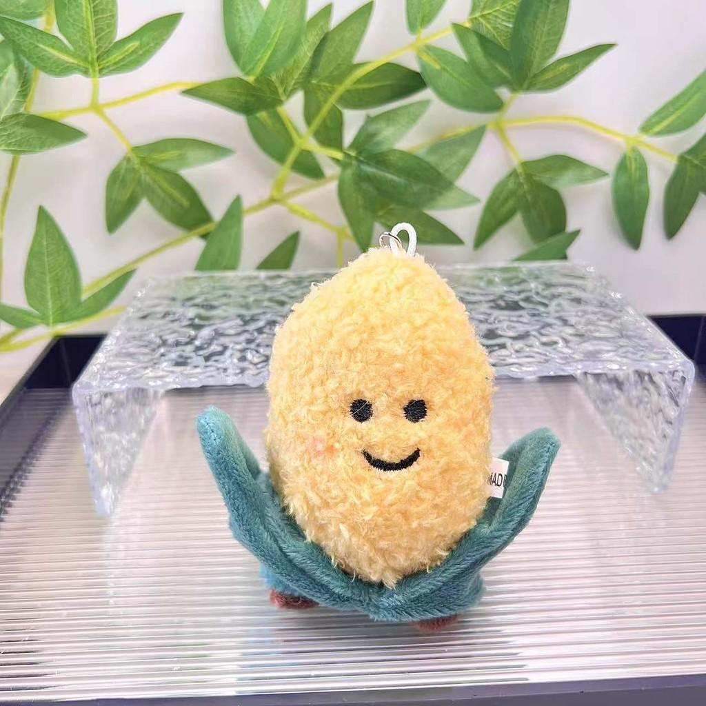 And Soft Colorful Plush Vegetable Characters Including Garlic Onion And Chili Keychains