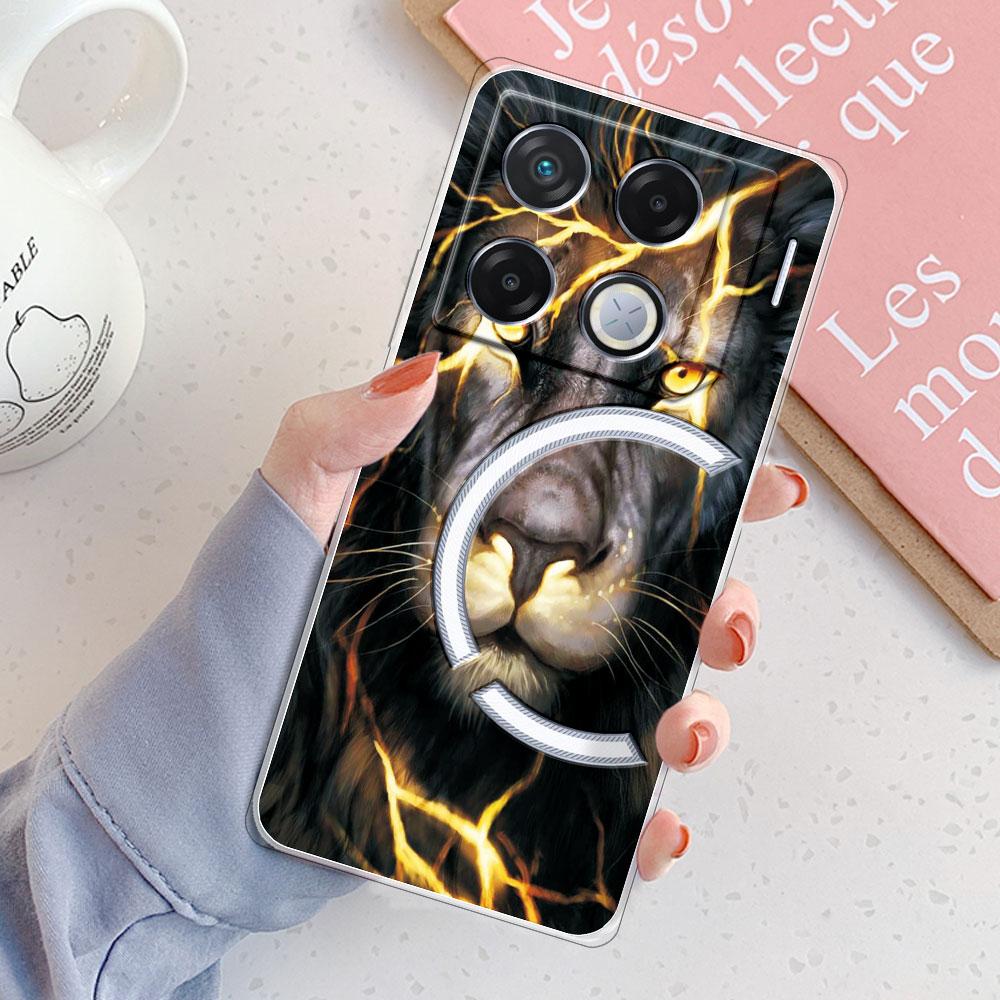 

For Infinix GT 20 Pro 5G X6871 Case Bumper Cover Shockproof Clear Soft Silicone Phone Case on Infinix GT 20Pro Protect Funda InfinixGT20Pro5G