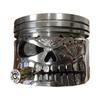 Carving Piston Skull Face Resin Figurine Art Ornaments Crafts Decoration for Festival New Year Birthday Festival Gift