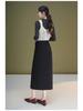 Women's High-Waisted Slit Pencil Skirt - Autumn Slim Fit Fashionable Drape Style