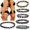 New Tiger Eye & Obsidian Hematite Yoga Energy Bracelet, European-American Style