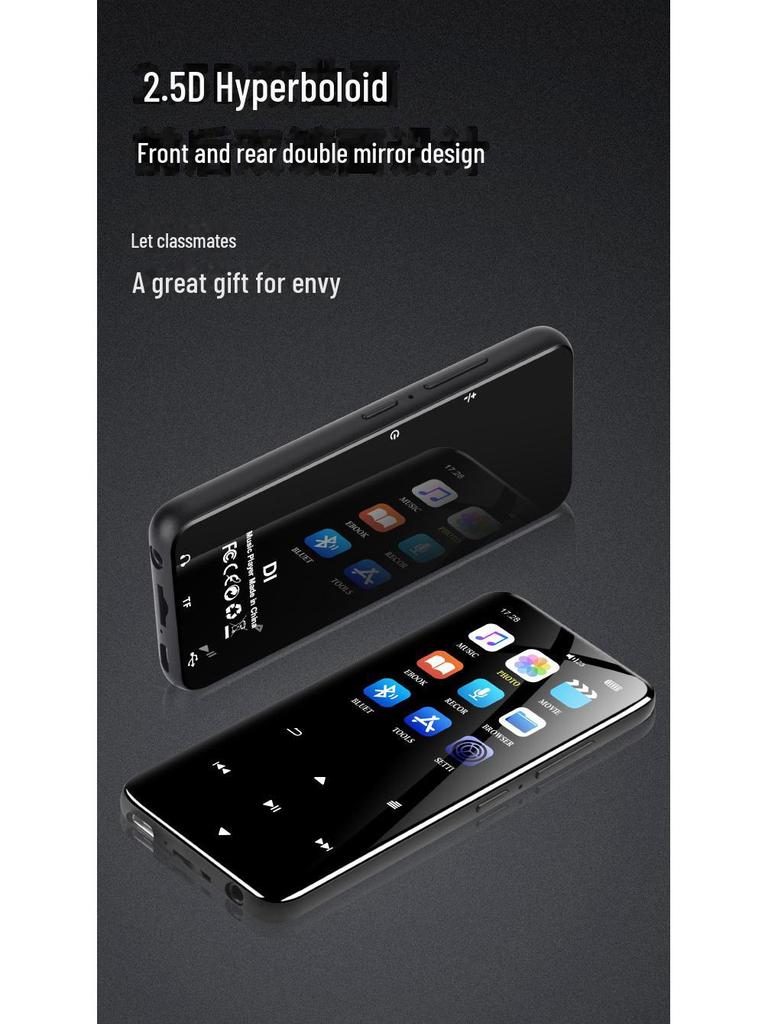 Bluetooth-MP3-Musikplayer – Studentenversion mit Touchscreen und Unterstützung für englische Hörbücher