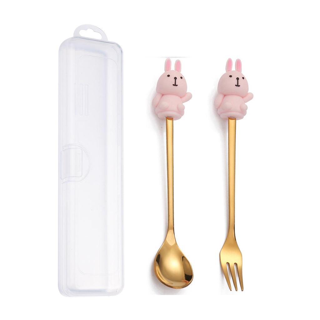 Cross-border Christmas Santa Claus Spoon Set – Cute Cartoon Coffee & Dessert Spoons, Perfect Christmas Gift.