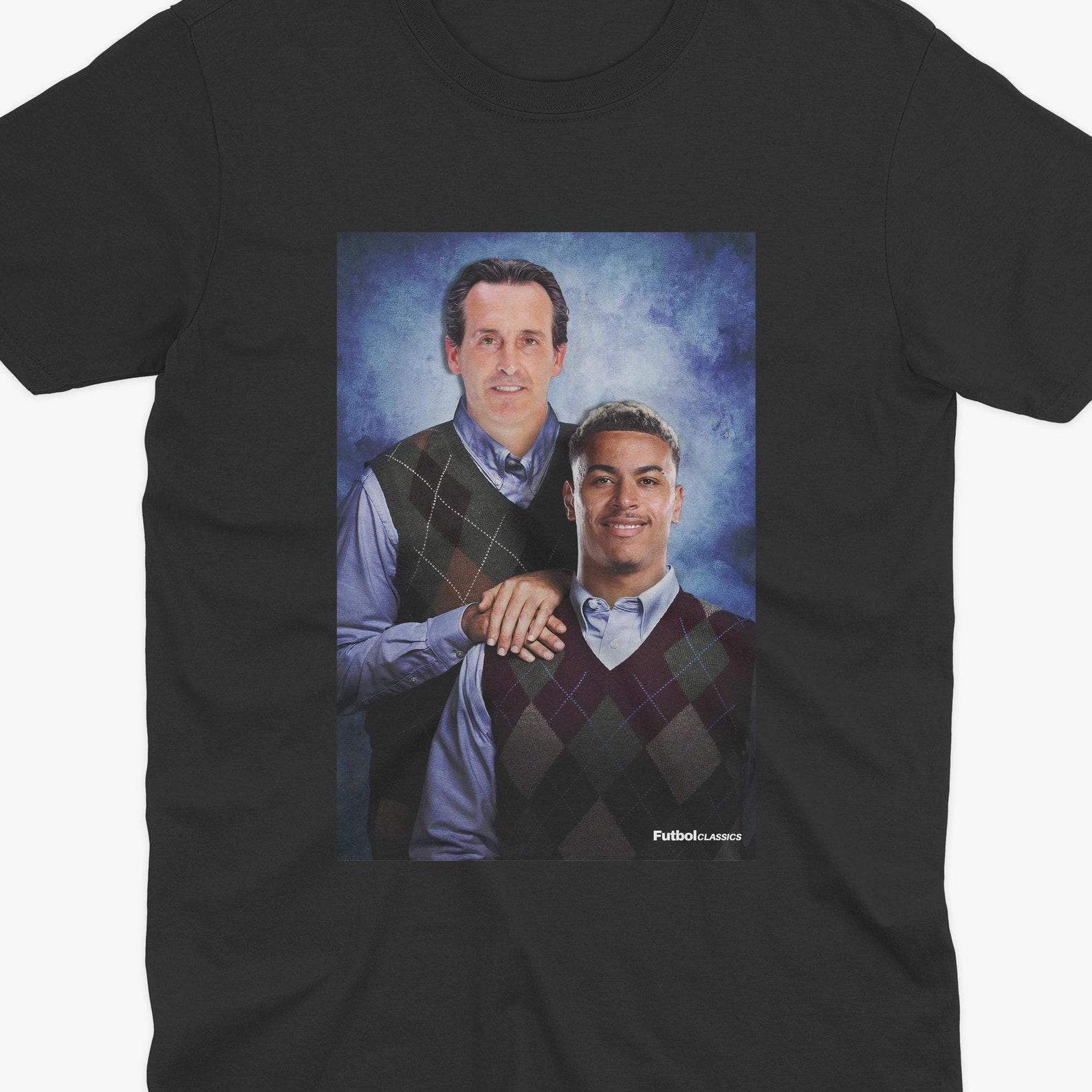 Unai Emery & Morgan Rogers T Shirt | Aston Villa Gift | Aston Villa T Shirt | AVFC | Aston Villa Gift | Aston Villa Fan | Villa Park S