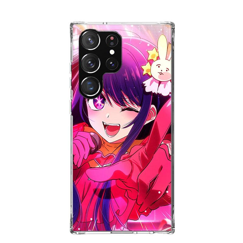 Oshi No Ko Handyhülle Für Samsung Galaxy S26 S25 Edge S24 S23 FE S22 Ultra S21 Plus S20 + Fundas Cover Coque Galaxy S25 S24 S23