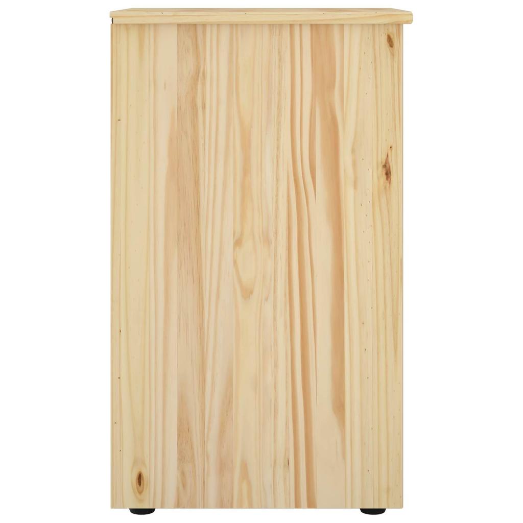 Cabinet Brown 34 x 39 x 61.5 cm Solid Pine Wood
