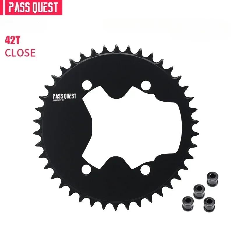 PASS QUEST 110 bcd звезда шатуна дорожный велосипед пластина для Shimano 105 r9200 r8100 r7100 dura ace ULTEGRA Narrow Wide 52 54 звезды for SHIMANO DA R9200