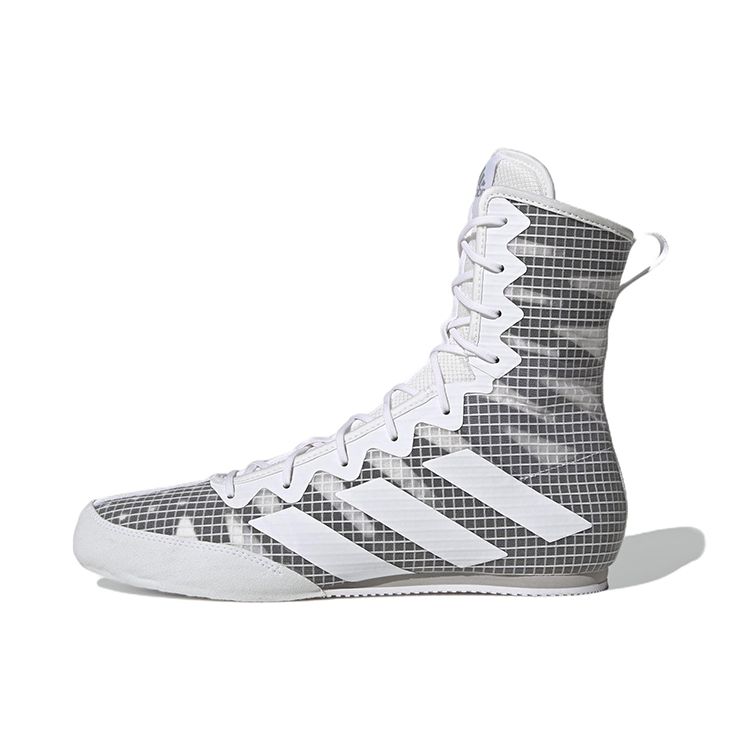 Adidas Box Hog 4 White Grey Unisex Sneakers Cloud-White Grey-Two GZ6118 46⅔