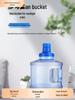 Wide Mouth Detachable Washable Mineral Water Dispenser Bottle - Hand-held Plastic Drinking Storage Barrel