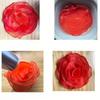 1pc 3D Solid Color Flower Applique, DIY Sew-On Embellishment for Dresses and Crafts