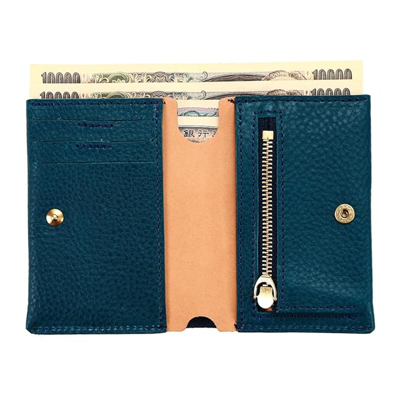 Agility Affa (AGILITY) affa) ``Bibret Bifold Wallet'' Bifold Wallet mini wallet Fashionable wallet mini genuine leather men's ladies made in Japan