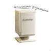 Press Type Trash Can Garbage Container Bin for Toilet Office Bedroom Red