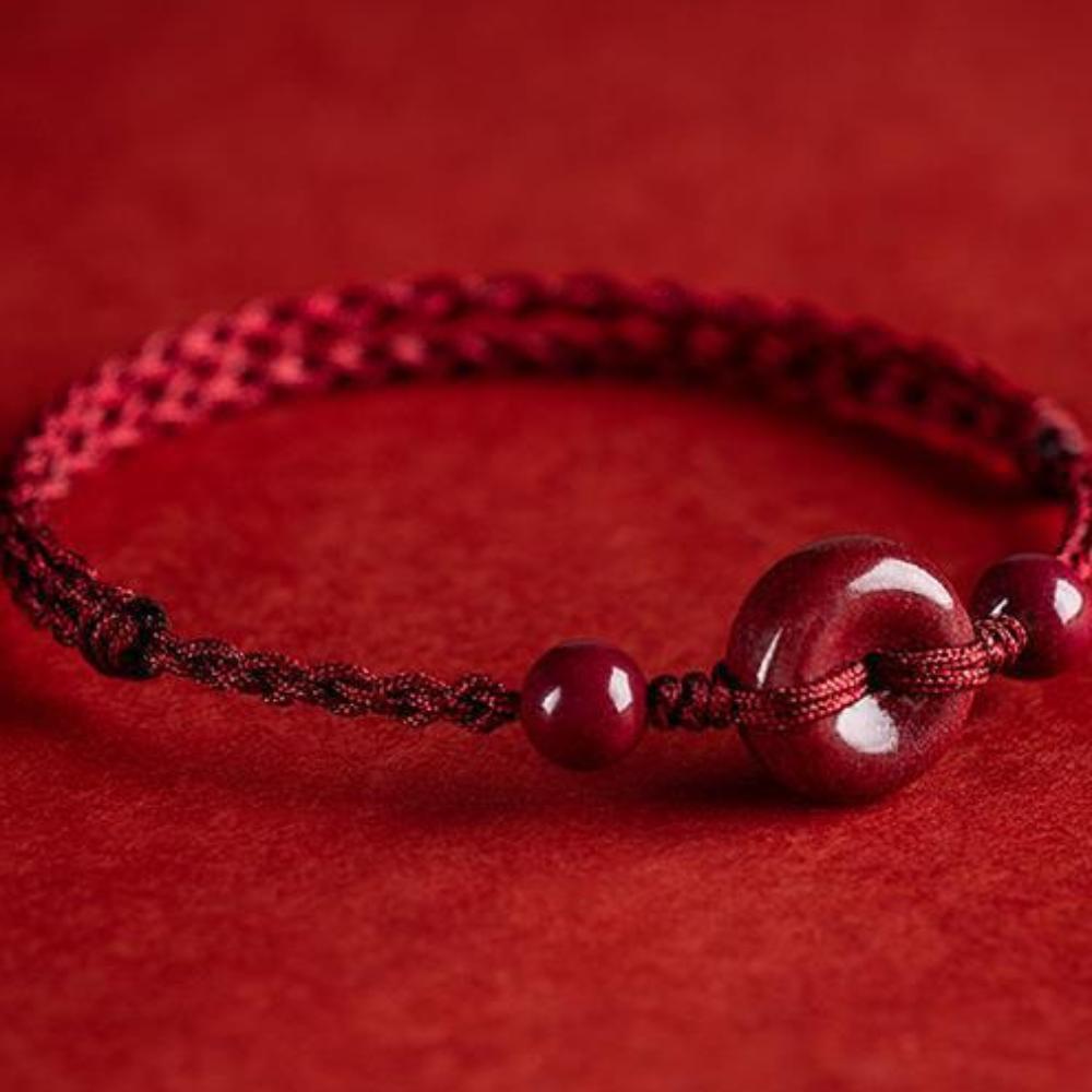 Bracelet Safety Buckle Red String Bracelet Woven Safety Buckle Bracelet