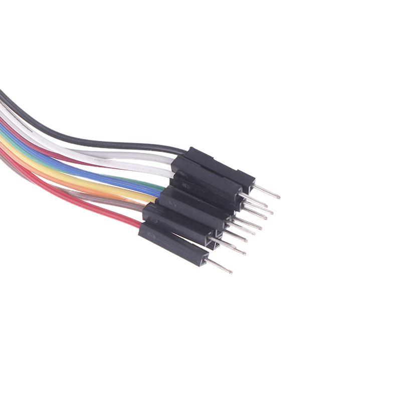30Cm 10 Needle Hook Clamp Kit Logic Analyzer Cable Clamp Probe With Springs At The Front Connect Chips Pins Power Tools