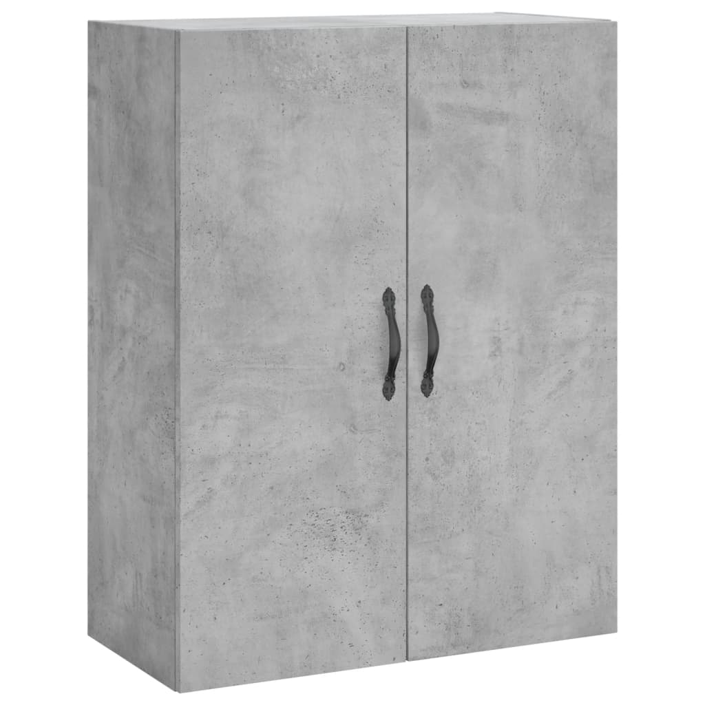 Highboard Concrete Grey 69.5 x 34 x 180 cm Particleboard