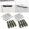 For Honda Civic 2016- 10 Gen Carbon Fiber Color Modify Refit Chrome Door Handle Cover Decoration Trim Protection Sticker