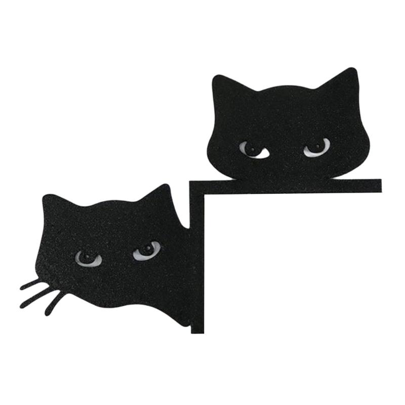 Sturdy Metal Cats Silhouettes for Door Frames Stylish Home Accent Accessory in Various Poses Home Accessory Decoration