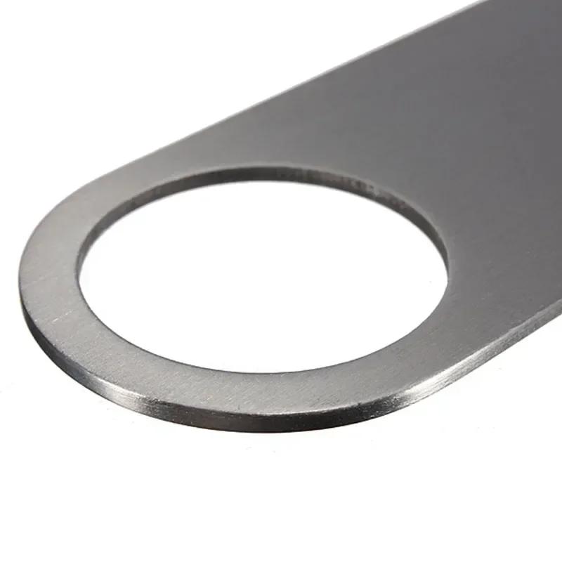 Mini Durable Beer Bottle Opener Stainless Steel Flat Speed Bottle Cap Opener Remover Bar Blade Kitchen Tool