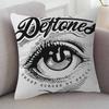 Rock Band Deftones Cute Cartoon L Game Cushion Cover Pillowcase Upholstery Sofa Throw Pillow Home Decor Pillowcas