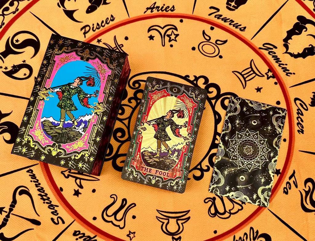 Oryginalny klasyczny popularny Weta luo gra planszowa karta karta karta wieża z kart materiał PET wodoodporna początkująca karta tarota