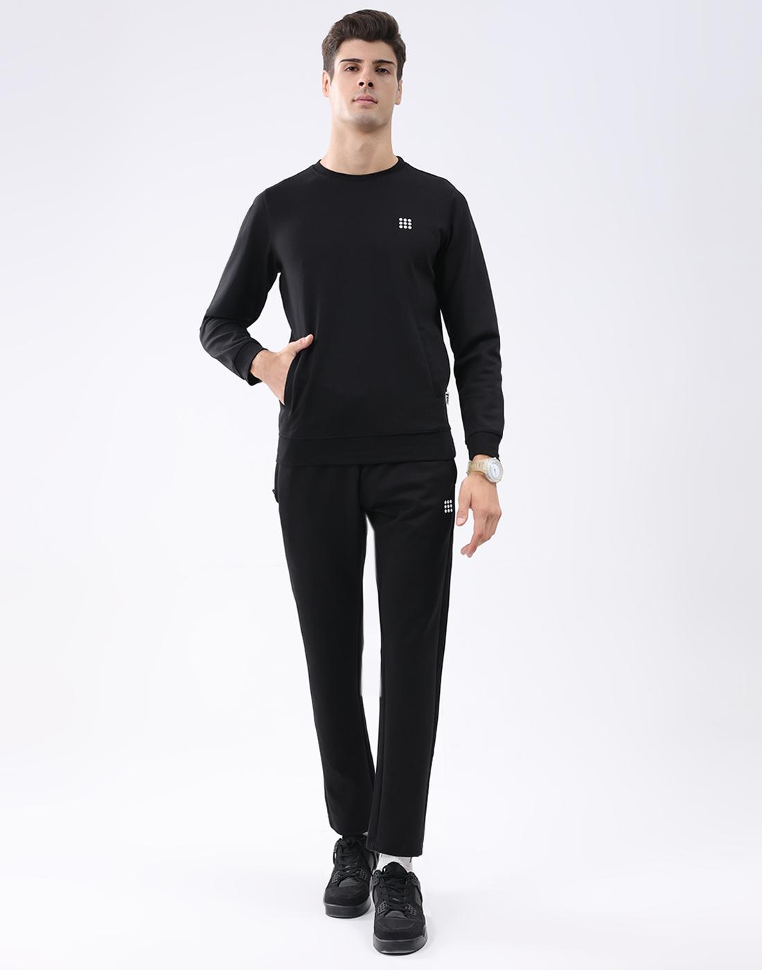 

Rock.It Men s Smart Fit Fit Tracksuit L чёрный