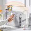 Stackable Acrylic Lid Storage Boxes, Versatile Clear Organizer Cases Freestanding Plastic Containers for Handbags, Wallets, Hats Toys Books