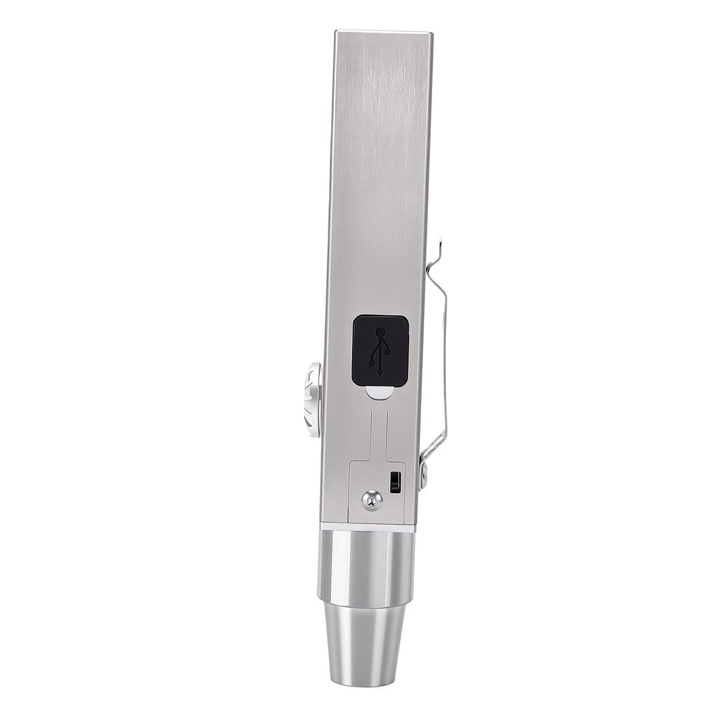 Luce di Valutazione Giada Manopola Rotante Dimmabile Continuamente Ricaricabile Torcia per Gemme 3 Sorgenti Luminose Bianca Gialla 365nm