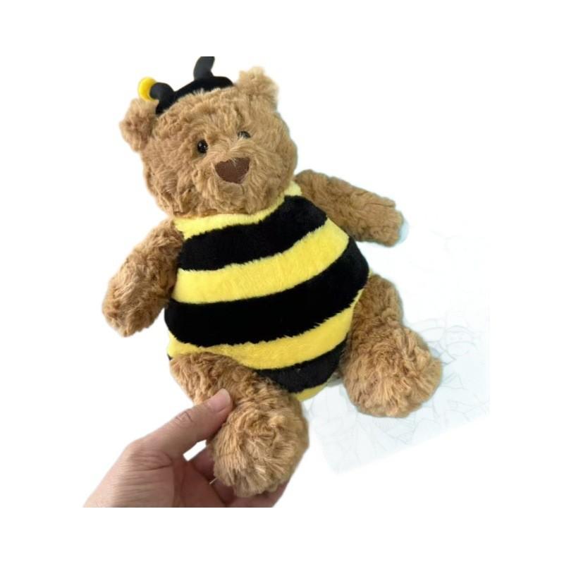 Full Spring Vitality Bumblebee Bear Plush Toy Cute Cartoon Children Doll Gift