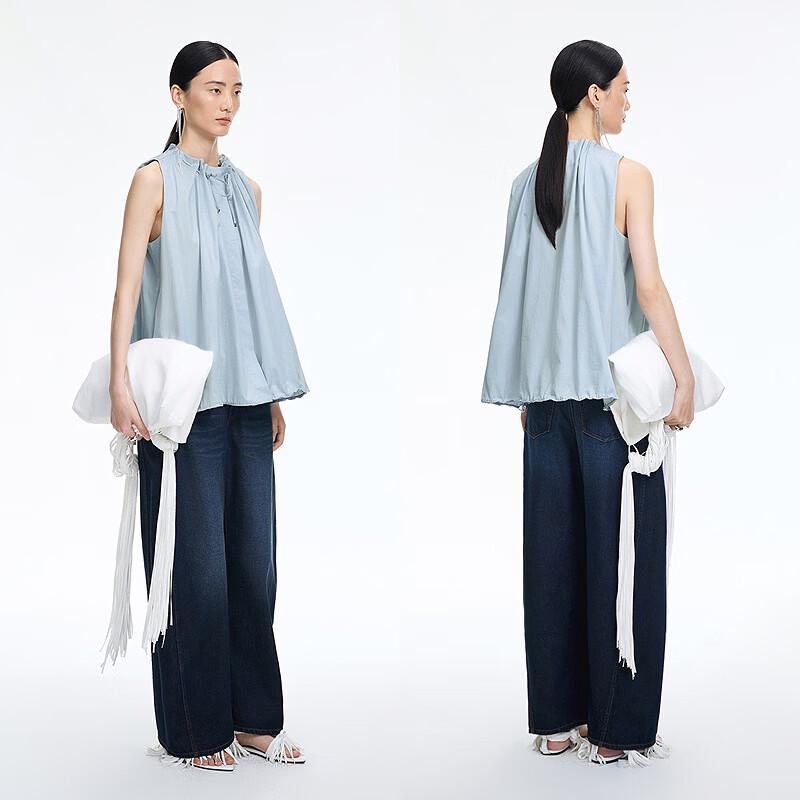JNBY A-Line Sleeveless Loose Summer Shirt