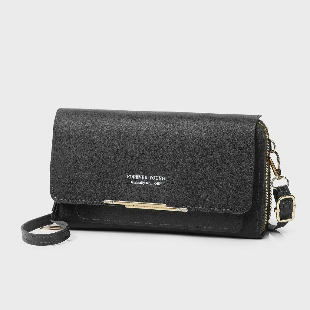 2024 New Multifunctional Crossbody Shoulder Bag for Women: Medium and Long Coin Purse, Korean Version, Large Capacity Wallet.