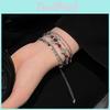 Artistic Stylish Alloy Bracelet With Ethnic Geometric Design For Gifts Travel