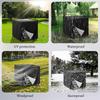 Waterproof Generator Cover,210D Oxford Fabric Covers Heavy Duty Outdoor Generator Cover for 3000-5000 Watt Generators (26 x 20 x 20 inch)