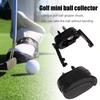 New Mini Golf Ball PickUp Plastic Black Golf Ball Picker Golf Training Aids Outdoor