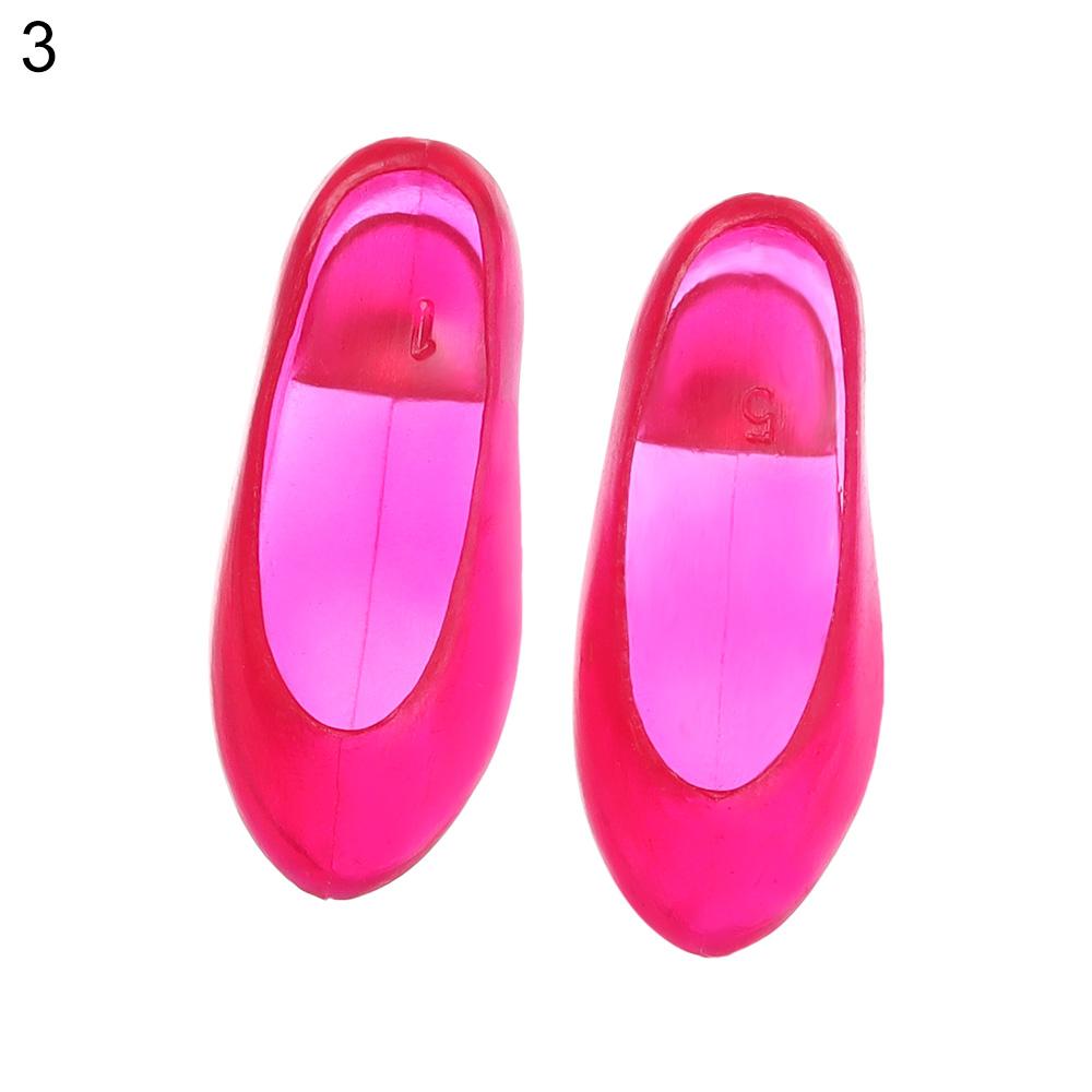1Pair Doll Shoes Long Knees Boots High Heel Casual Sneakers Miniature Shoes For Foot Length 2 CM Dolls Clothes Accessories