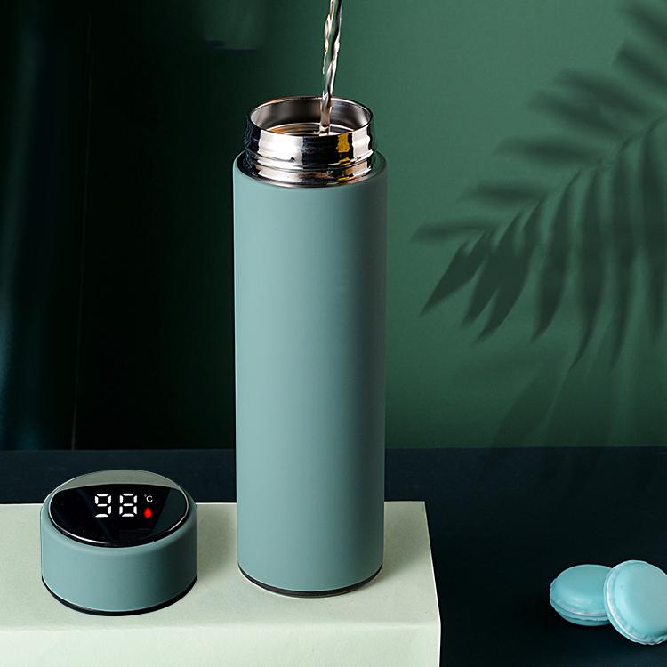 Hot Sale 304 Stainless Steel Water Bottle Vaccum Flask with Led Temperature Display
