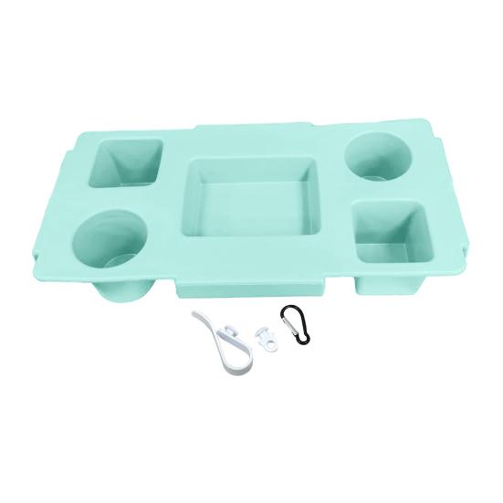 Top Cup Holder for Bogg Bag Cup Phone Organizer Tray Bag Top Snacks Drinks Storage Box for Stanley Tumbler Beach Camping Travel