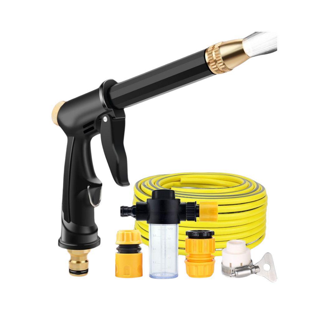 High-Pressure Water Gun Set for Car Wash, Garden Hose, and Cleaning Tasks