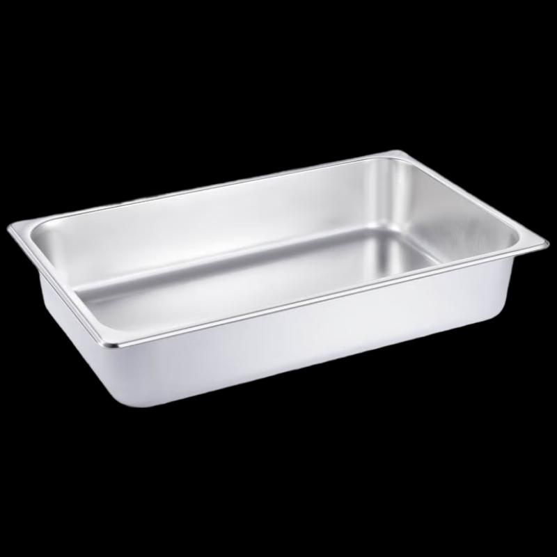 304 Stainless Steel Rectangular Buffet Pan with Lid