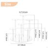 Acrylic Display Stand for Jewelry, 7 Tier Riser Rings And Earrings